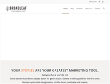 Tablet Screenshot of broadleafvideo.com